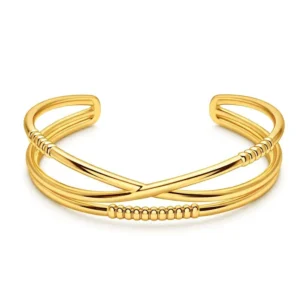 Bracelete banho dourado Max