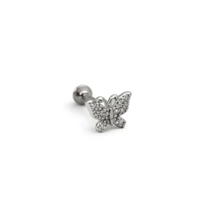 Piercing labret Borboleta